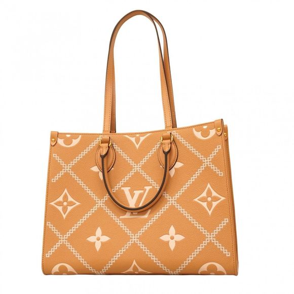 Louis Vuitton Monogram Empreinte On-the-Go MM M46015 Arizona 2-way Tote Bag (Pre - Picture 1 of 10